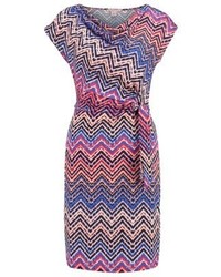 Robe décontractée imprimée multicolore Anna Field