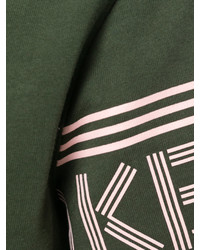 Robe décontractée imprimée verte Kenzo