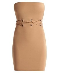 Robe décontractée marron clair Missguided