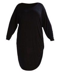 Robe décontractée noire ADIA