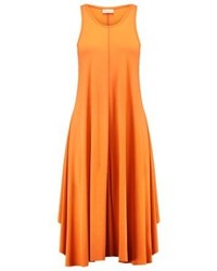 Robe décontractée orange By Malene Birger