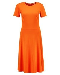Robe décontractée orange KIOMI