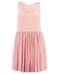 Robe décontractée rose Junarose