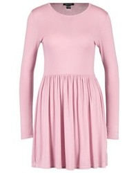 Robe décontractée rose New Look