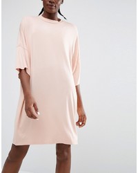 Robe décontractée rose Monki