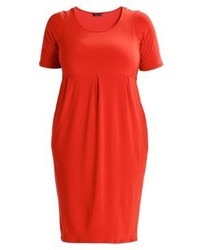 Robe décontractée rouge Evans
