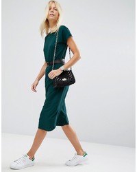 Robe décontractée vert foncé Asos