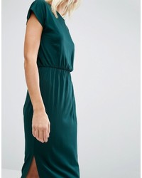 Robe décontractée vert foncé Asos