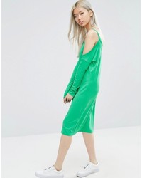 Robe décontractée verte Asos