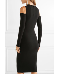 Robe découpée noire Michael Kors