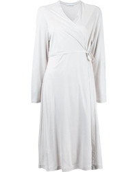 Robe drapée blanche ASTRAET