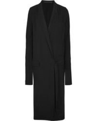 Robe drapée noire