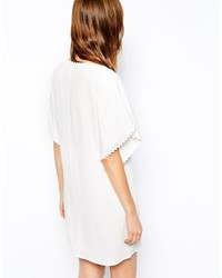 Robe droite blanche Asos