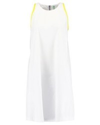 Robe droite blanche Benetton