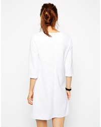 Robe droite blanche Asos