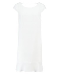 Robe droite blanche Comma