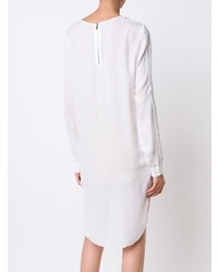 Robe droite blanche Thomas Wylde