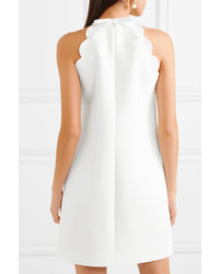 Robe droite blanche Miu Miu