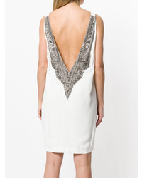 Robe droite blanche Dondup