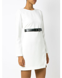 Robe droite blanche Olympiah