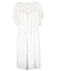Robe droite blanche Object