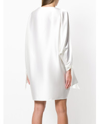 Robe droite blanche Gianluca Capannolo