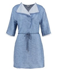 Robe droite bleu clair Escada