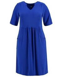 Robe droite bleue Evans