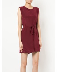 Robe droite bordeaux Kacey Devlin