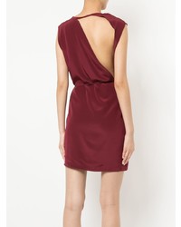 Robe droite bordeaux Kacey Devlin