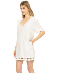 Robe droite en crochet blanche Anine Bing