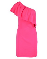 Robe droite fuchsia Warehouse