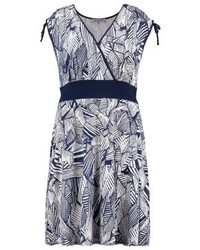 Robe droite imprimée bleu clair Anna Field