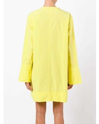 Robe droite jaune Tomas Maier