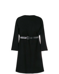 Robe droite noire Balenciaga Vintage