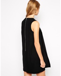 Robe droite noire Asos