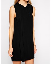 Robe droite noire Asos