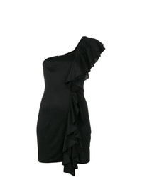 Robe droite noire Dondup