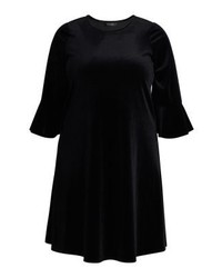 Robe droite noire Evans