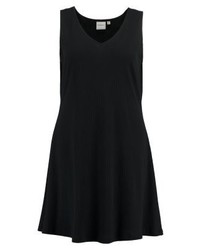 Robe droite noire Junarose