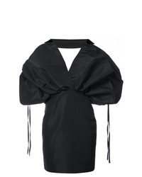 Robe droite noire Leal Daccarett