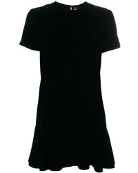 Robe droite noire Saint Laurent