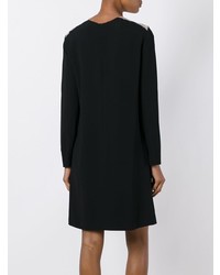 Robe droite noire Paule Ka