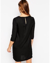 Robe droite noire Vila