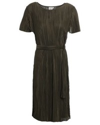 Robe droite olive Object