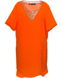 Robe droite orange Barbara Bui