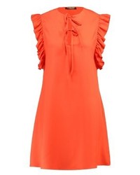Robe droite orange Fashion Union Tall