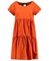 Robe droite orange Max Mara