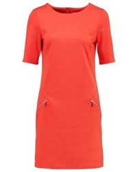 Robe droite orange Wallis