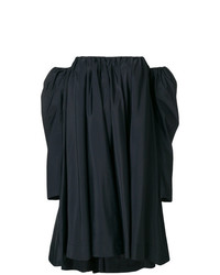 Robe droite plissée noire Calvin Klein 205W39nyc